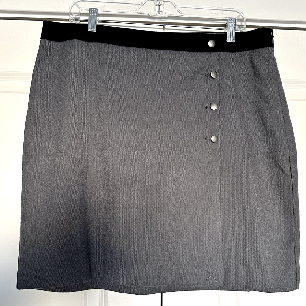 NEW - LOFT Gray Pencil Skirt
